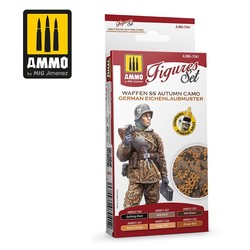 Waffen SS Autumn Camo. German Eichenlaubmuster Figures Set - Ammo by Mig Jimenez - A.MIG-7041