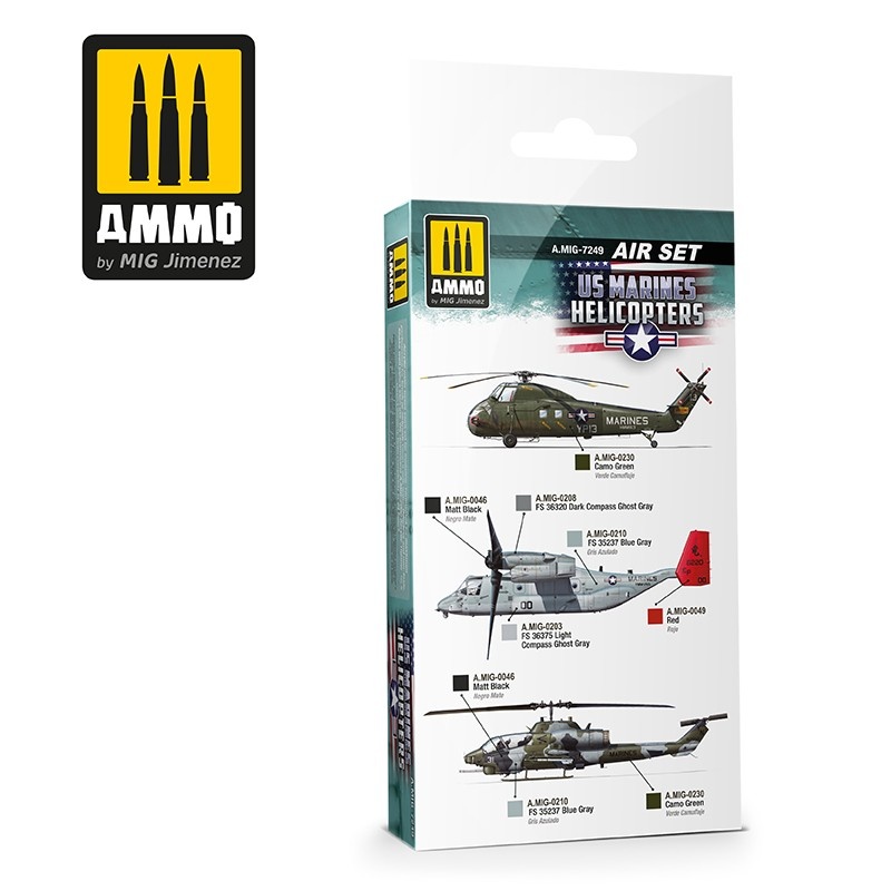 Ammo by Mig Jimenez US Marine Helicopters - Ammo by Mig Jimenez - A.MIG-7249