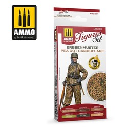 Erbsenmuster Pea Dot Camouflage Figures Set - Ammo by Mig Jimenez - A.MIG-7042