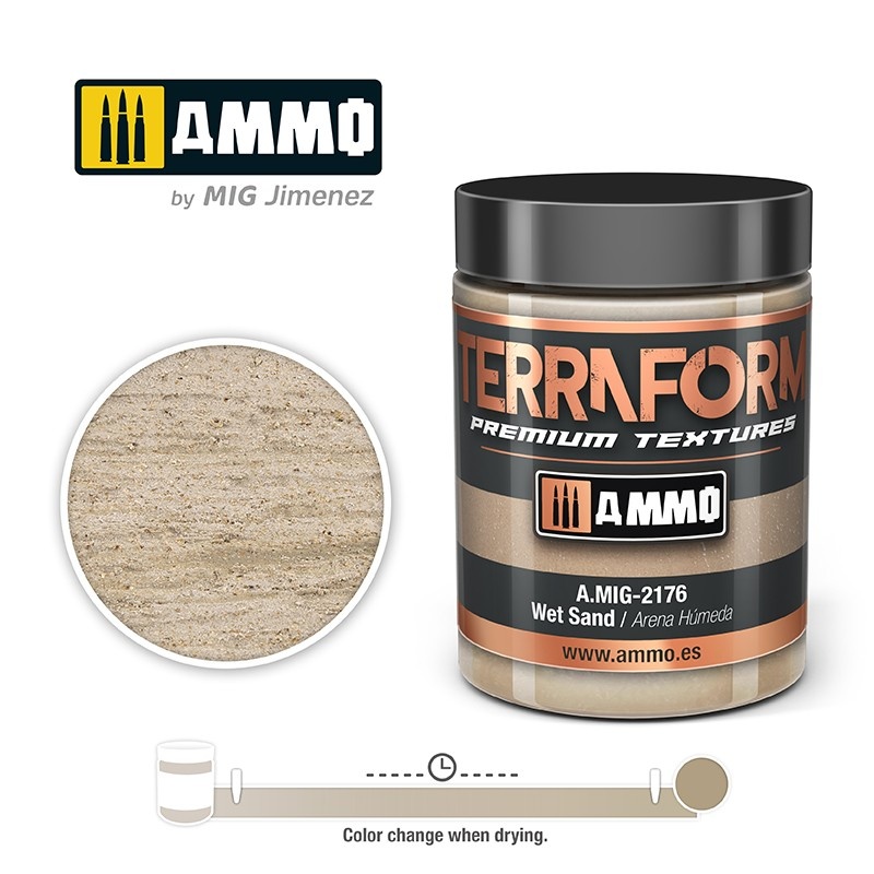 Ammo by Mig Jimenez Terraform Wet Sand - 100ml - Ammo by Mig Jimenez - A.MIG-2176