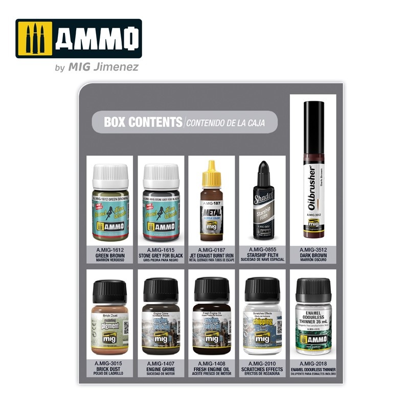 Ammo by Mig Jimenez Super Pack Avro Lancaster And Night Raf Bombers Solution Set - Ammo by Mig Jimenez - A.MIG-7814