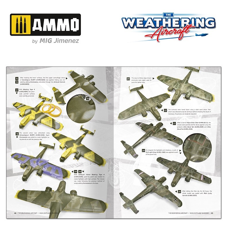 The Weathering Aircraft The Weathering Aircraft #22 Highlights And Shadows English - Ammo by Mig Jimenez - A.MIG-5222