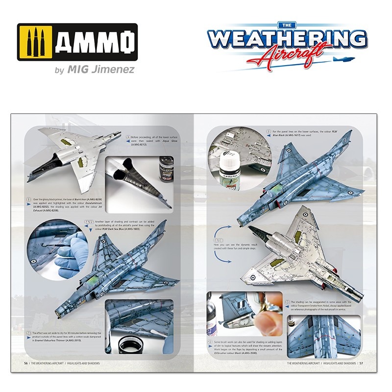 The Weathering Aircraft The Weathering Aircraft #22 Highlights And Shadows English - Ammo by Mig Jimenez - A.MIG-5222