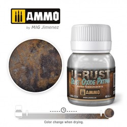 U-Rust Rust Oxide Patina - 40ml - Ammo by Mig Jimenez - A.MIG-2254