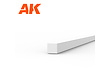 AK-Interactive 10 strips 1.00 x 1.00 x 350mm - Styrene Strip - AK-Interactive - AK-6519