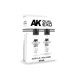 Xtreme White & Robot White Dual Exo Set - 2 x 60ml - AK-Interactive - AK-1543