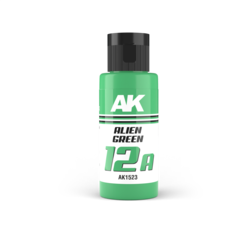 Dual Exo 12A - Alien Green - 60ml - AK-Interactive - AK-1523