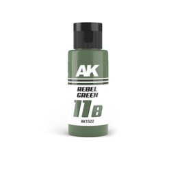 Dual Exo 11B - Rebel Green - 60ml - AK-Interactive - AK-1522