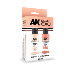 Twinkle Pink & Char’S Pink Dual Exo Set - 2 x 60ml - AK-Interactive - AK-1550