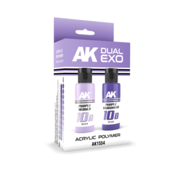 Purple Nebula & Purple Andromeda Dual Exo Set - 2 x 60ml - AK-Interactive - AK-1554