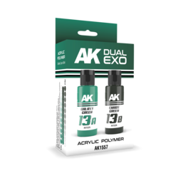 Galaxy Green & Chaos Green Dual Exo Set - 2 x 60ml - AK-Interactive - AK-1557