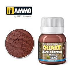 Quake Crackle Creator Textures Dry Season Clay - 40ml - Ammo By Mig Jimenez - A.Mig-2186
