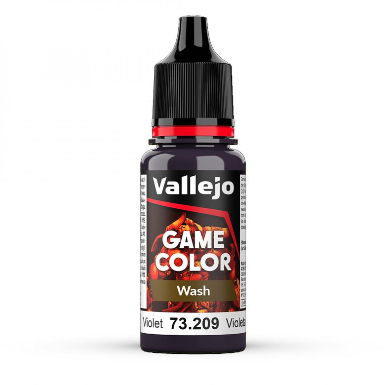 Vallejo Game Color - Violet  Wash - 18ml - Vallejo - VAL-73209