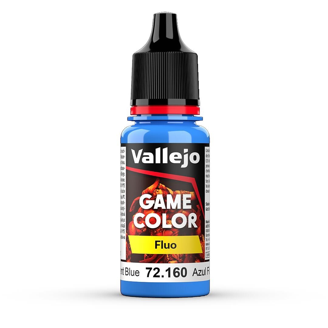 Vallejo Game Color - Fluorescent Blue - 18ml - Vallejo - VAL-72160