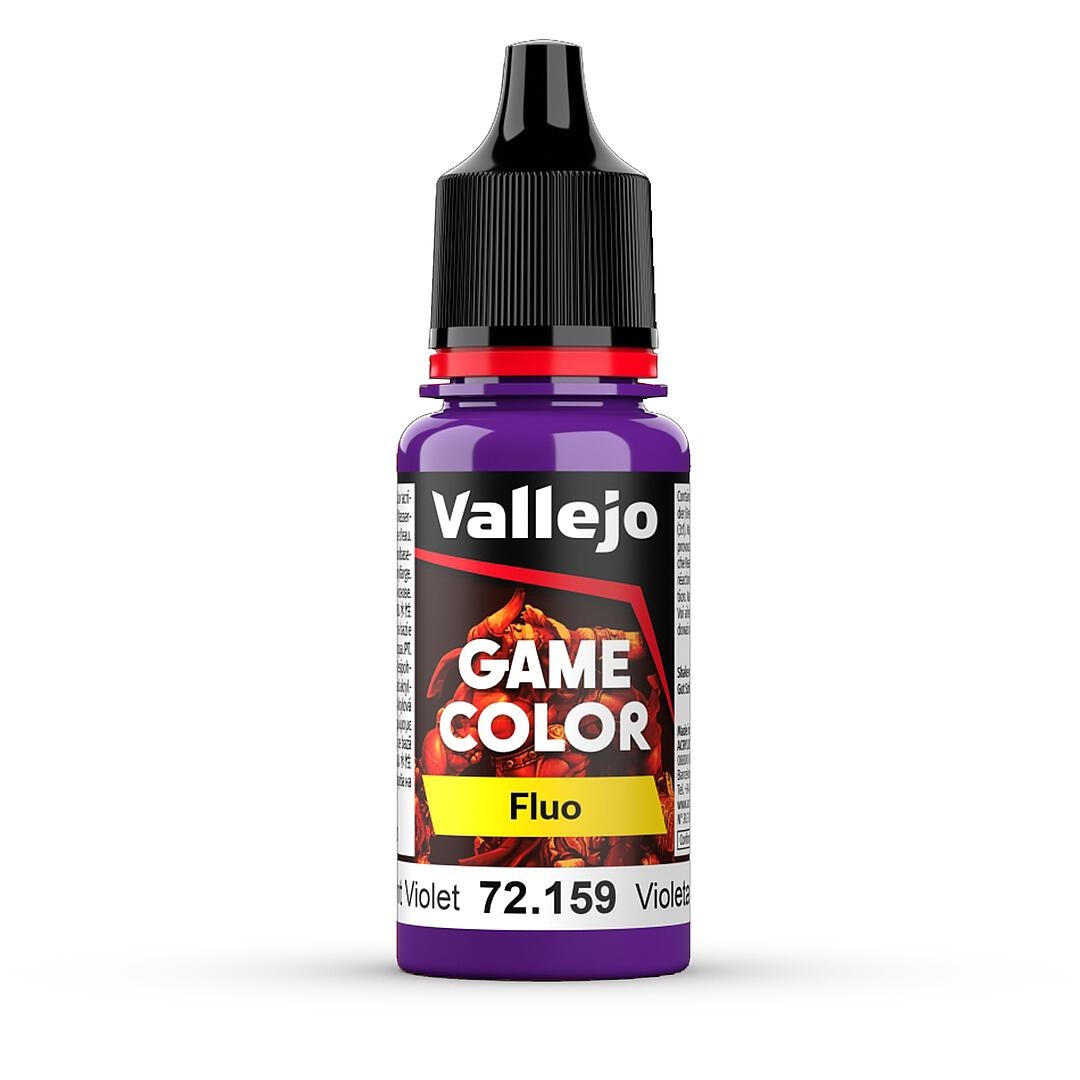 Vallejo Game Color - Fluorescent Violet - 18ml - Vallejo - VAL-72159