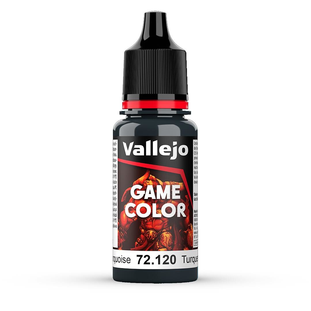 Vallejo Game Color - Abyssal Turquoise - 18ml - Vallejo - VAL-72120