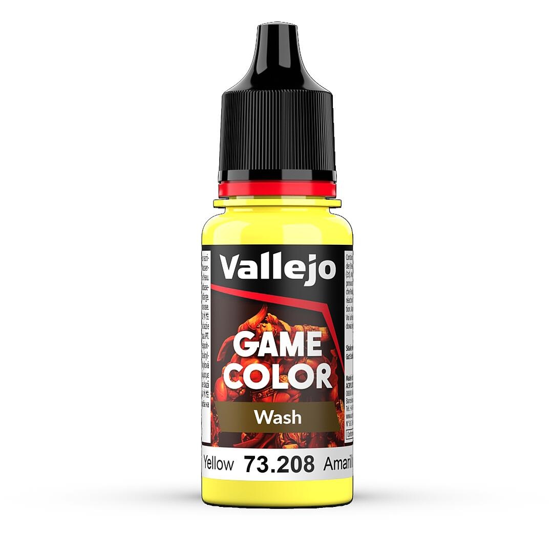 Vallejo Game Color - Yellow  Wash - 18ml - Vallejo - VAL-73208