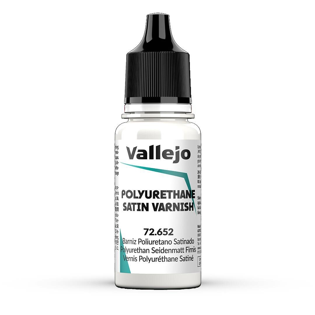Vallejo Polyurethane Satin Varnish - 18ml - Vallejo - VAL-72652