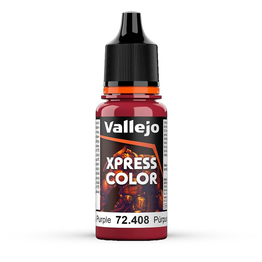 Vallejo XPress Color - Cardinal Purple - 18ml - Vallejo - VAL-72408