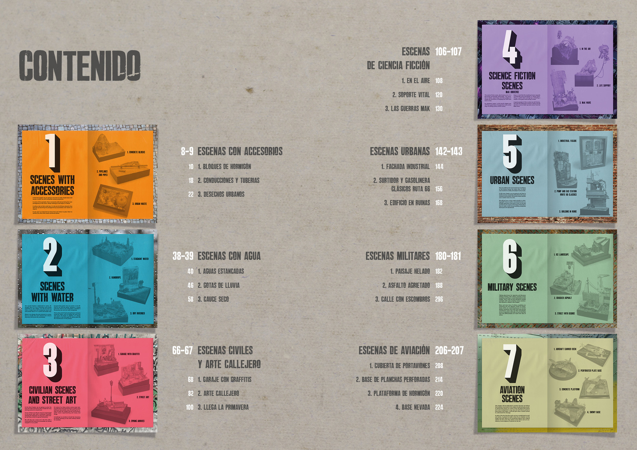 Techniques For Creating Bases And Scenography English AK