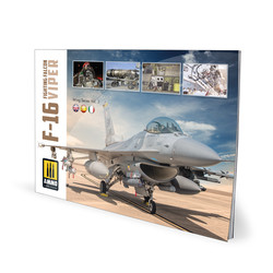 F-16 Fighting Falcon / Viper – Visual Modelers Guide English, Spanish, Italien - Ammo by Mig Jimenez - A.MIG-6029