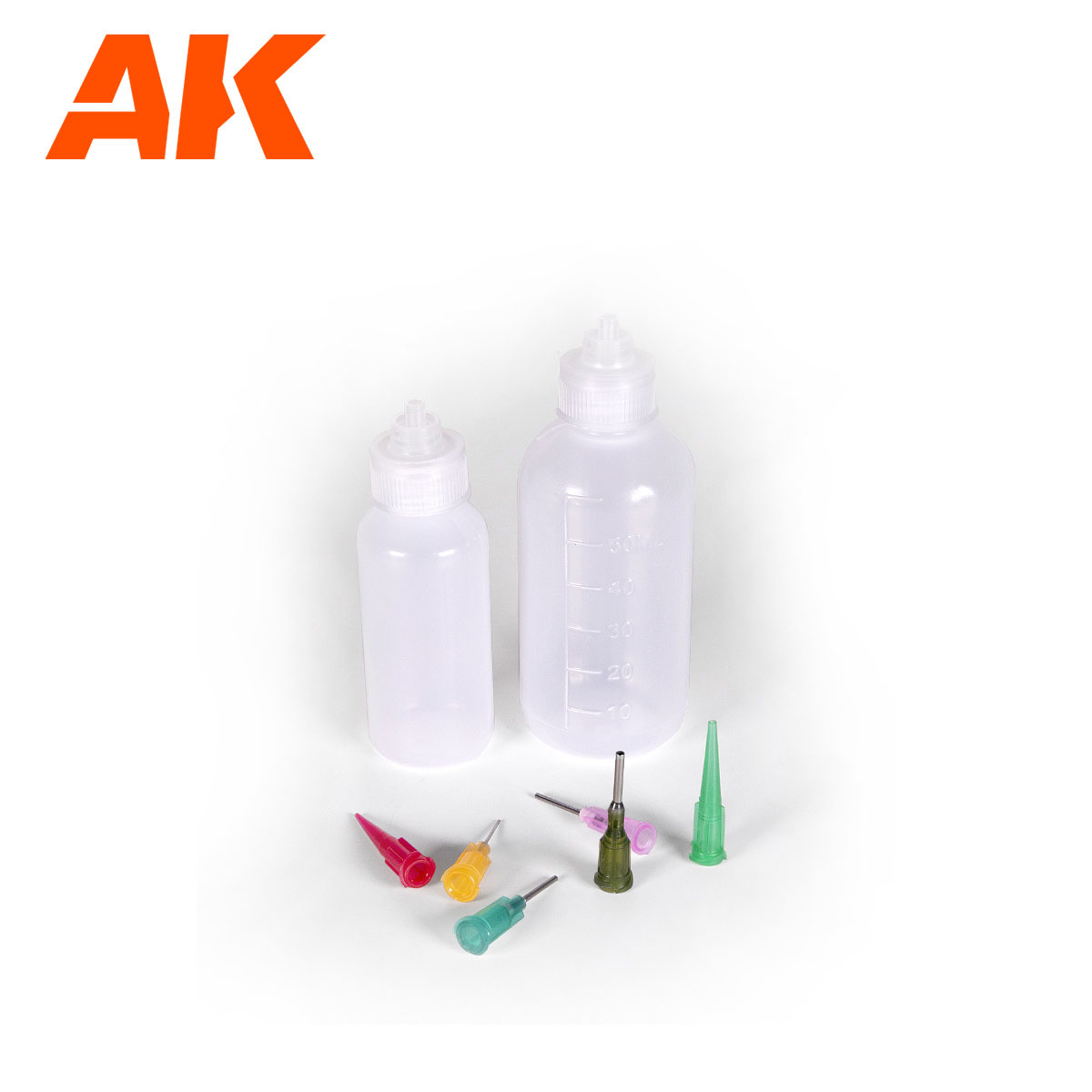 AK-Interactive Precision Dispensers (6Cannulas & 2 Bottles) - AK-Interactive - AK-9328