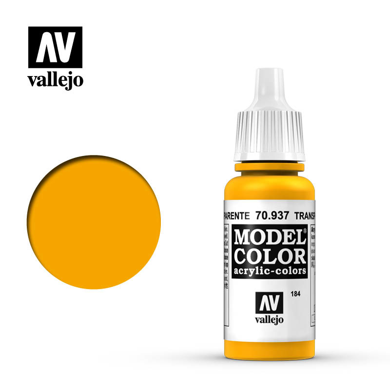 Vallejo Model Color - Trans.Yellow - 17 ml - Vallejo - VAL-70937