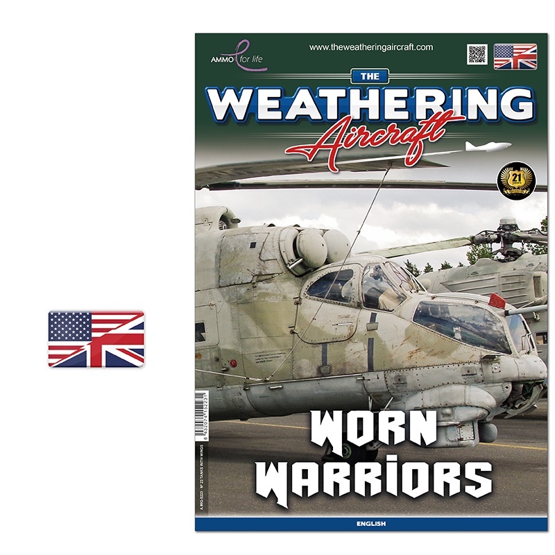 The Weathering Aircraft The Weathering Aircraft #23 – Worn Warriors English - Ammo by Mig Jimenez - A.MIG-5223