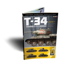 T-34 Colors. T-34 Tank Camouflage Patterns in WWII ENGLISH, SPANISH, RUSSIAN - Ammo by Mig Jimenez - A.MIG-6145