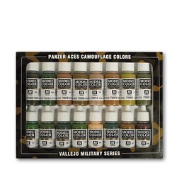 Panzer Aces Camouflage Colors - Vallejo - VAL-70179