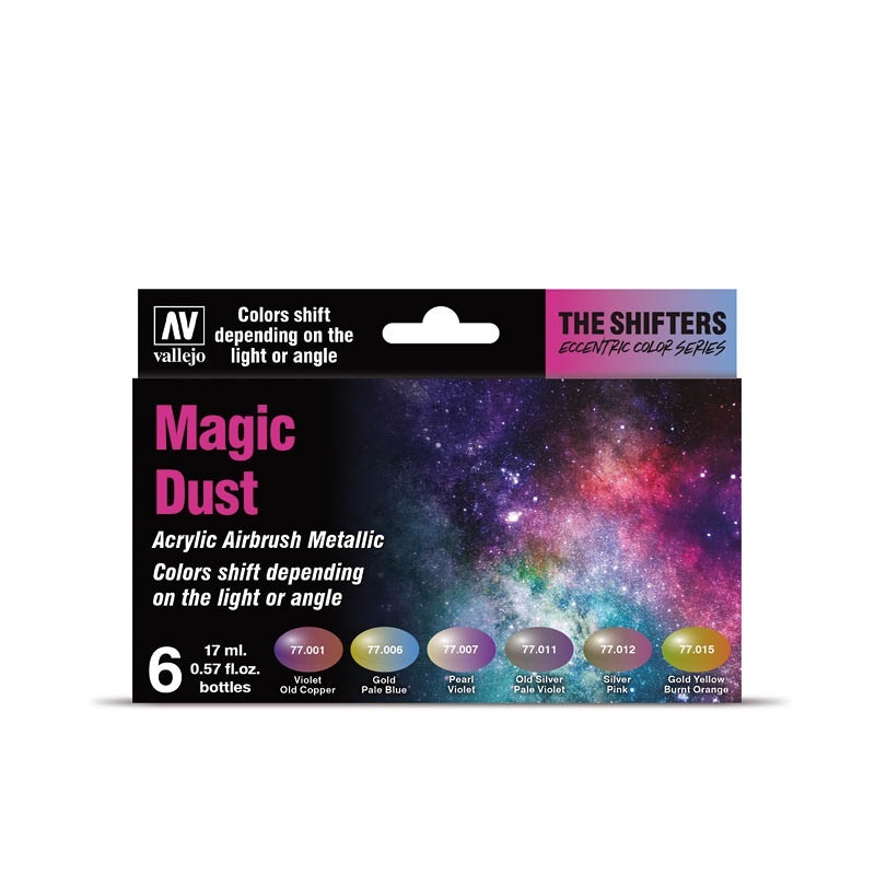 Vallejo The Shifters - Magic Dust - 6x17ml - Vallejo - VAL-77090