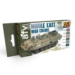 Middle East War Vol.1 Colors Set - AK-Interactive - AK-564