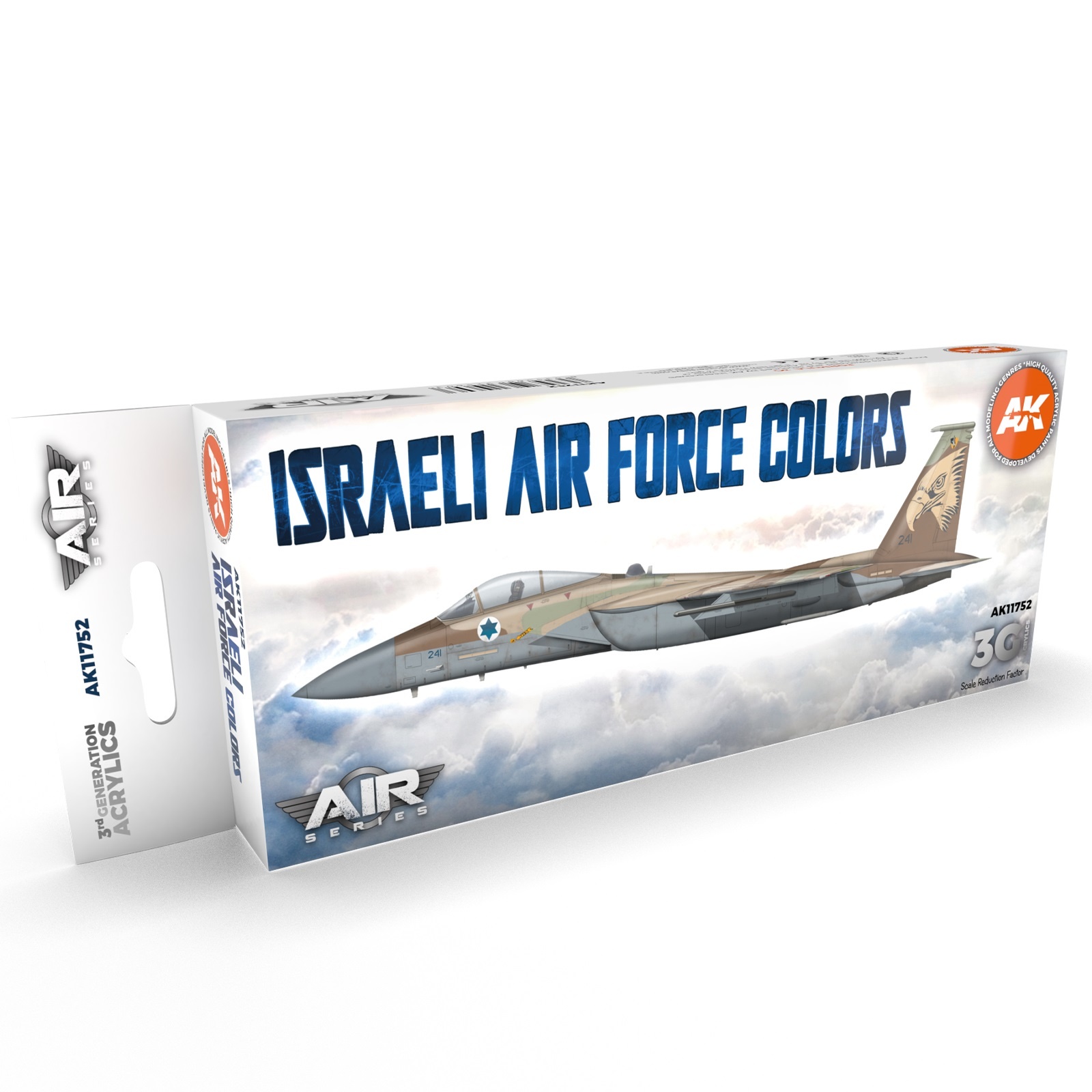 AK-Interactive Israeli Air Force Colors Set - AK-Interactive - AK-11752