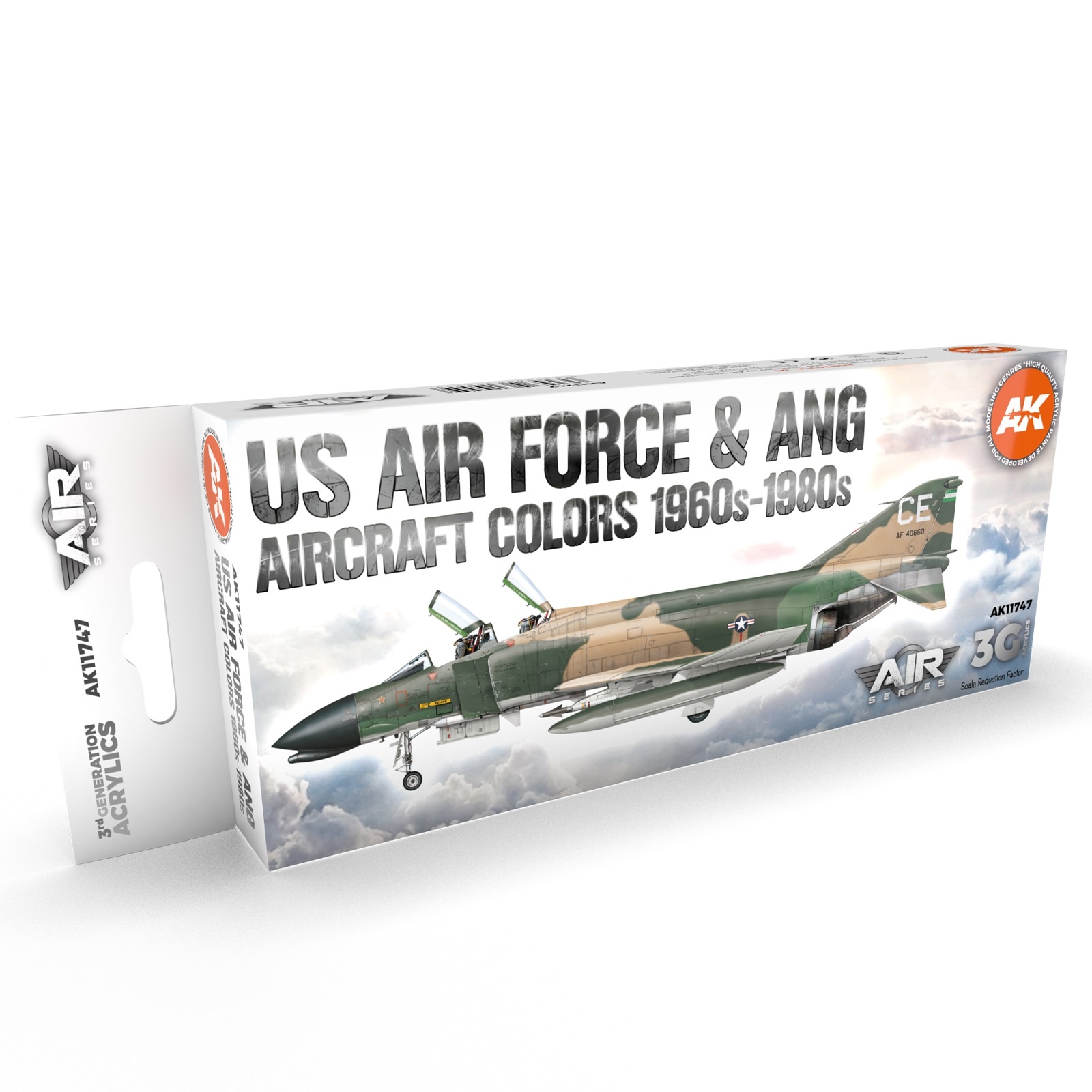AK-Interactive US Air Force & ANG Aircraft 1960s-1980s Set - AK-Interactive - AK-11747