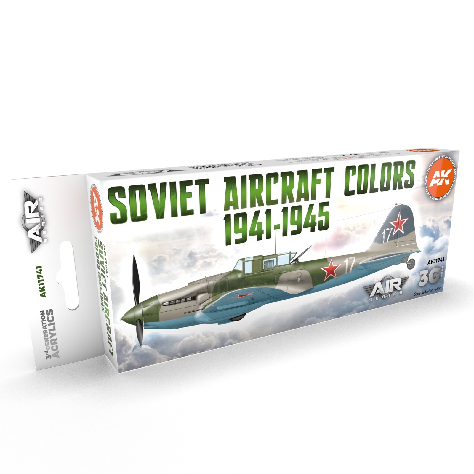 AK-Interactive Soviet Aircraft Colors 1941-1945 Set - AK-Interactive - AK-11741