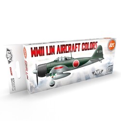 WWII IJN Aircraft Colors Set - AK-Interactive - AK-11737