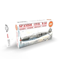 Spanish Civil War. Legion Condor Aircraft  Set - AK-Interactive - AK-11714