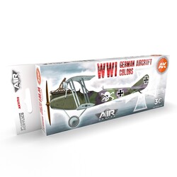 WWI German Aircraft Colors Set - AK-Interactive - AK-11710