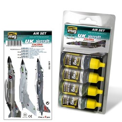Aircraft Paint Sets - UK Aircraft From 50’S To Present - A.MIG-7203