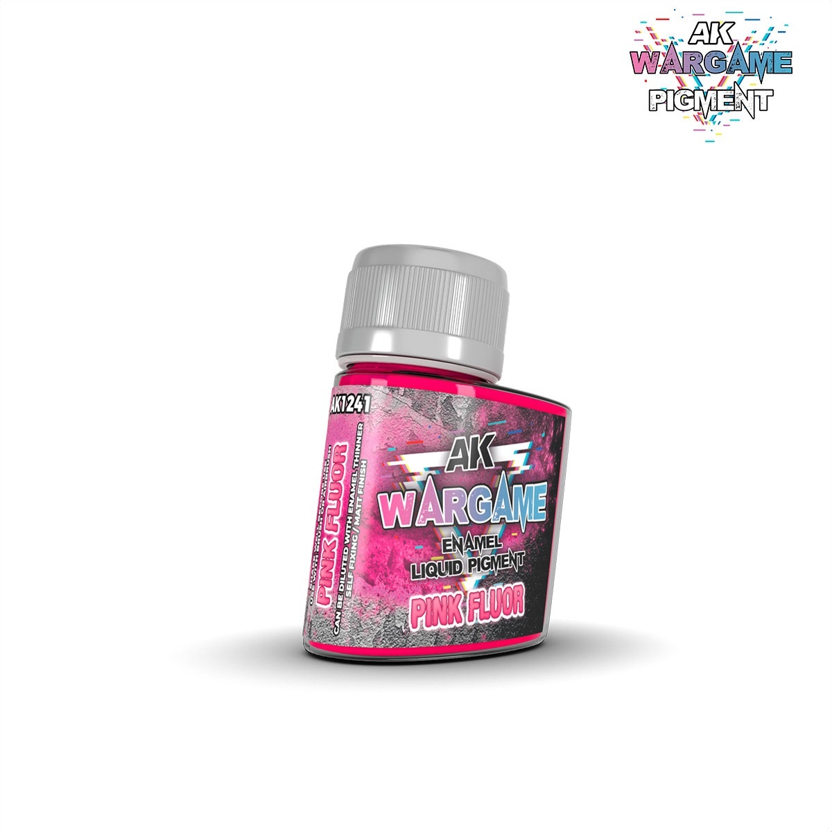 AK-Interactive Pink Fluor - Wargame Liquid Pigment - 35ml - AK-Interactive - AK-1241