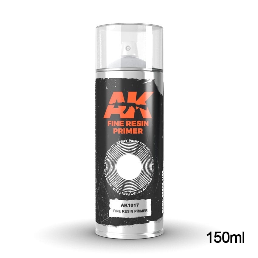 AK-Interactive Fine Resin Primer - Spray 150ml - AK-1017