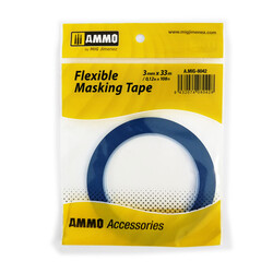 Flexible Masking Tape (3mm X 33m) - Ammo by Mig Jimenez - A.MIG-8042