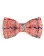 ORWELL AND BROWNE Donegal Tweed Bow Tie - Checkered Clove
