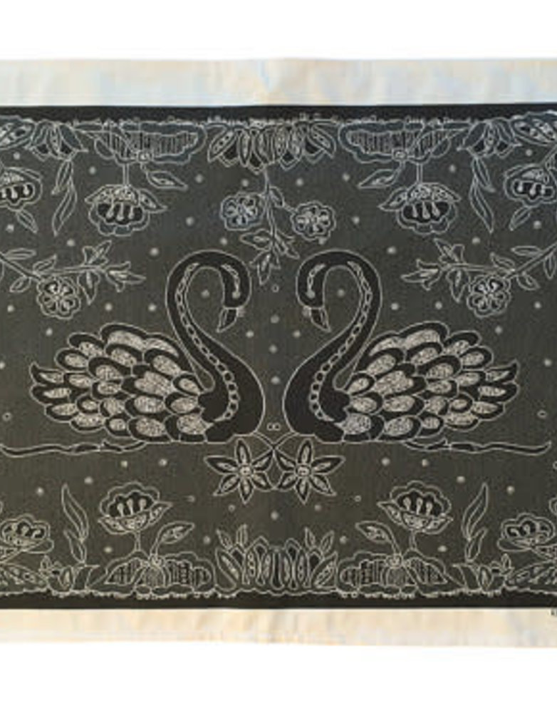 CLOVER RUA Tea Towel - Swans Irish Lace