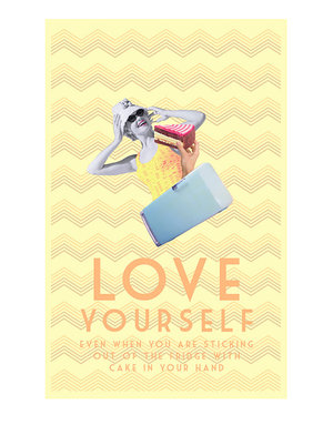 MARTA BARCIKOWSKA A3 Print - Love Yourself