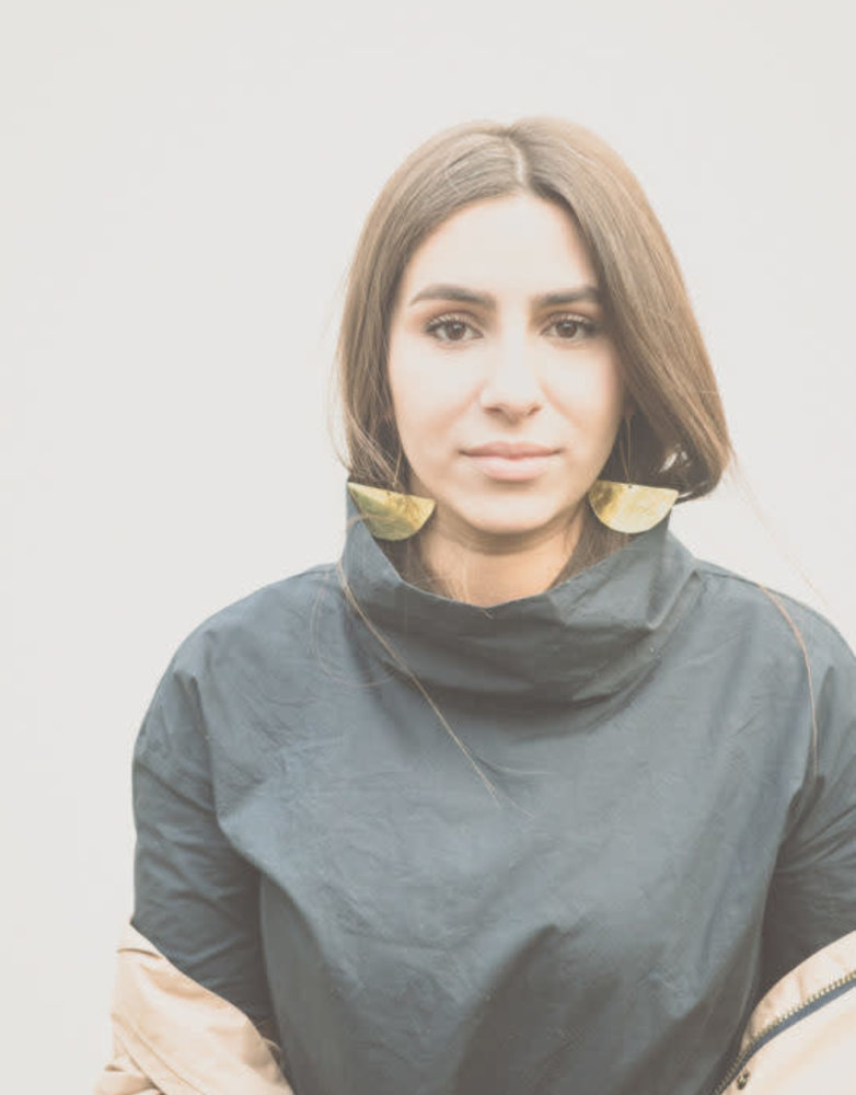 DAKIDAKI DESIGN Isa Halfmoon Brass Earrings