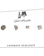 GHOST & BONESETTER 4 Set Stud Earrings - Silver