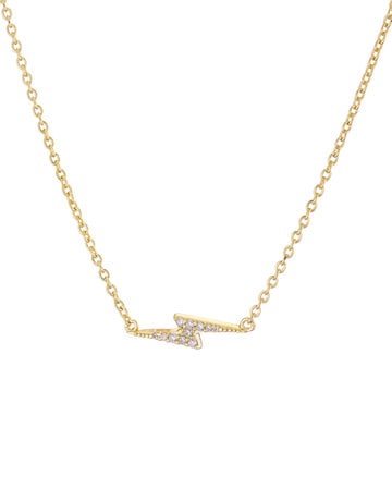 MARY K Gold Pave Flash Necklace