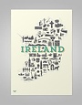 CLOVER RUA A4 Print Ireland Icons