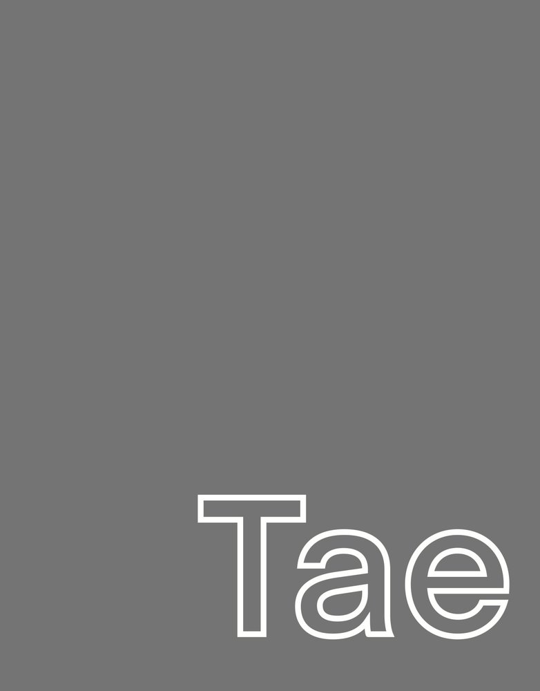 MY SHOP COLLECTION A4 Print Tae - Grey